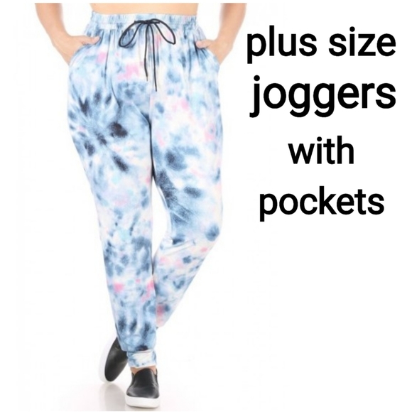 Plus size joggers - Picture 1 of 4